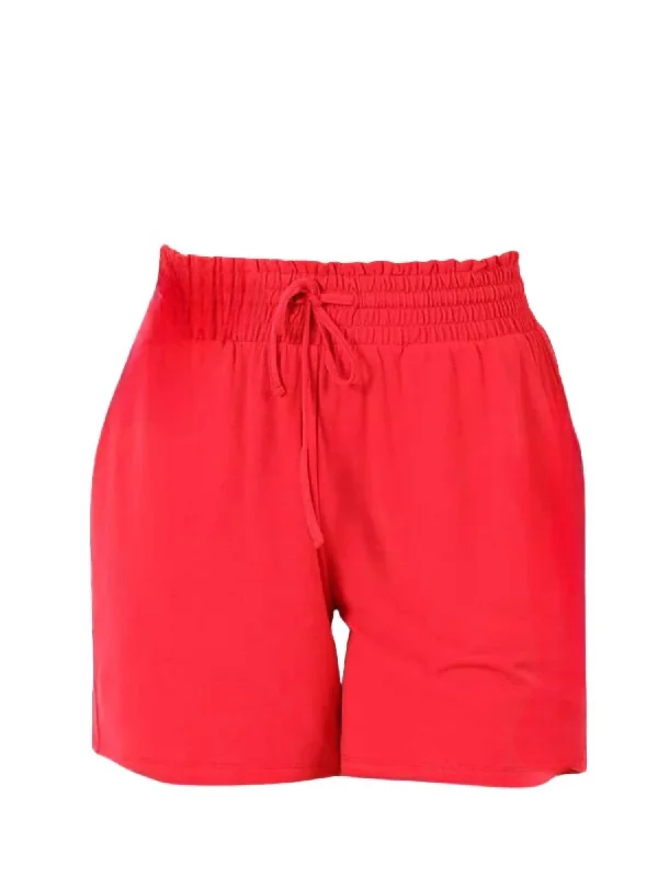 Danna Short In Red