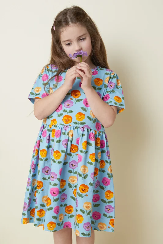 Pansy Kids Jersey Dress