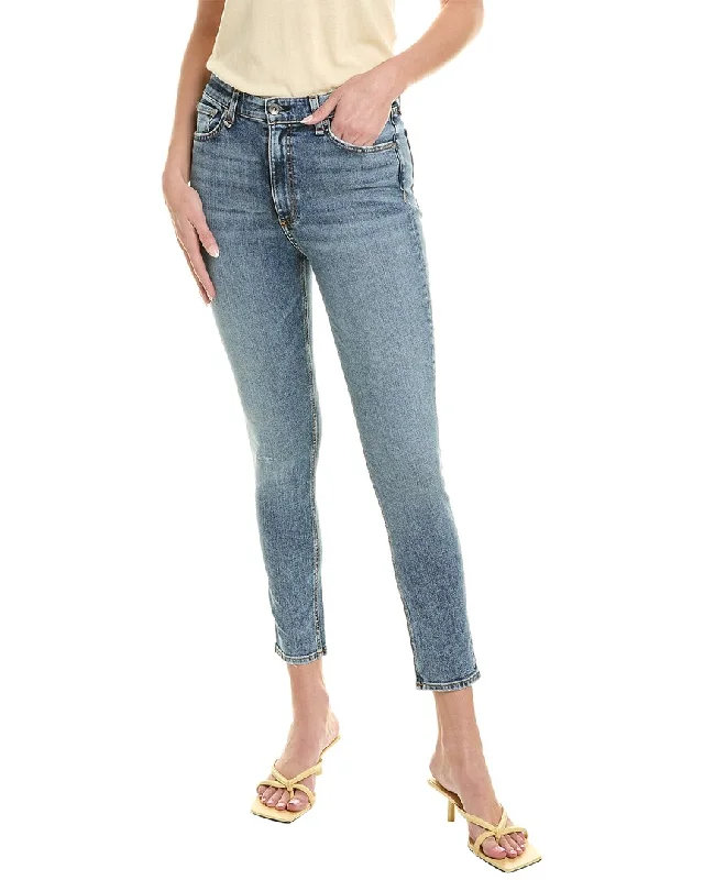 rag & bone Nina High-Rise Norwalk Ankle Skinny Jean