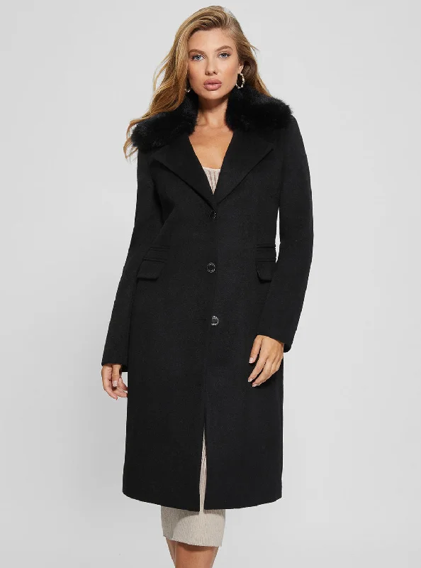 Eco Black New Laurence Coat