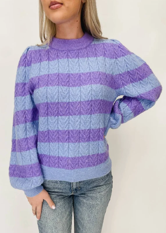 Neve Sweater In Violet