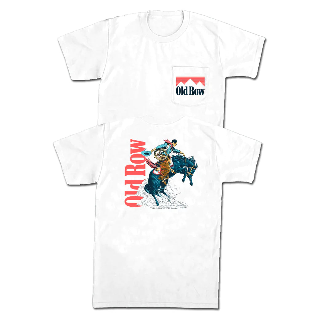 Old Row The Cowboy 3.0 White T Shirt