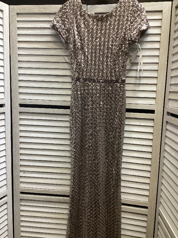 Dress Party Long By Aqua In Taupe, Size: 2