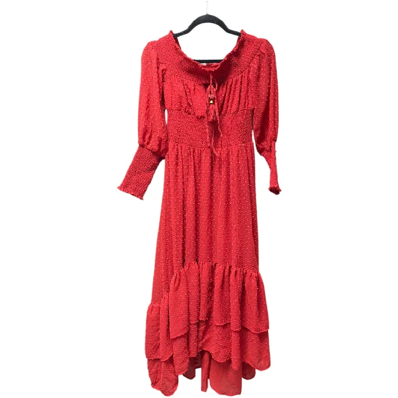 Dress Party Long By Chelsea And Violet In Red, Size: Xs