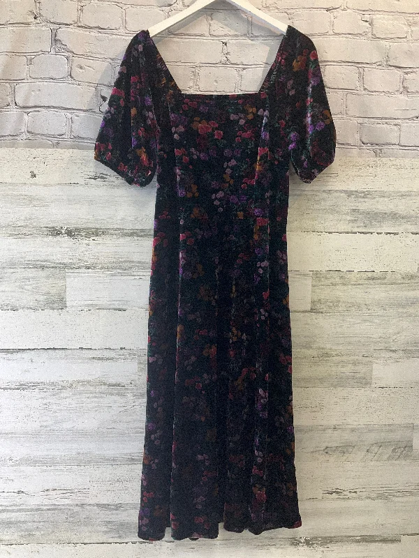 Dress Party Long By Loft In Multi-colored, Size: L