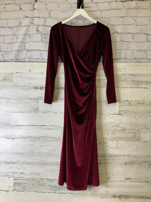 Dress Party Midi By Cme In Red, Size: S